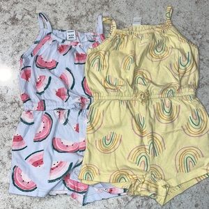 2 Old Navy 18-24M short jumper